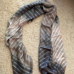 Eileen Fisher Silk Lehariya check scarf